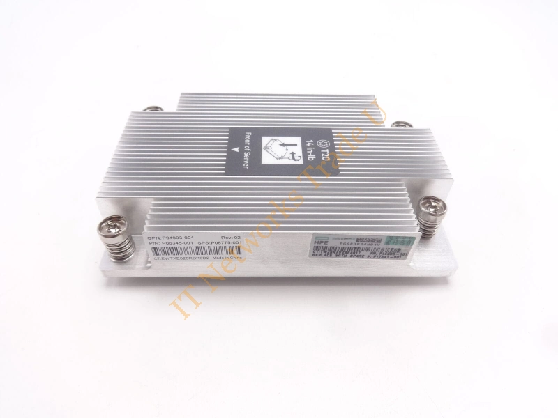 P06775-001 HP Screw Down Type Standard Heatsink for ProLiant DL325 G10 Server