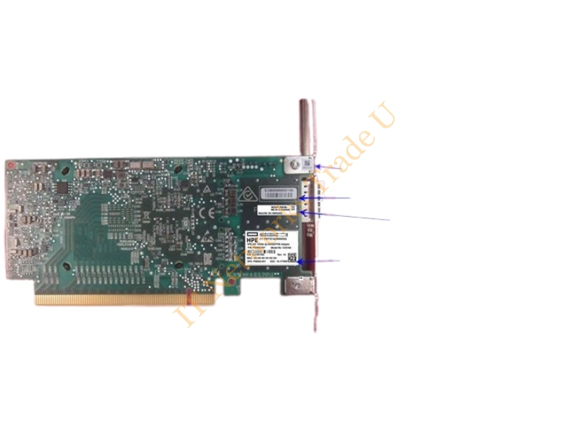 P06842-001 HP Dual Port 100GB QSFP28 Sps-Pca Network Interface Card