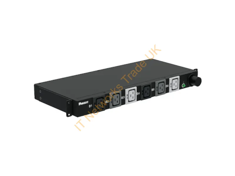 P06B02M - Panduit P06B02M Power Distribution Unit (Pdu) 6 Ac Outlet(S) 1U Black