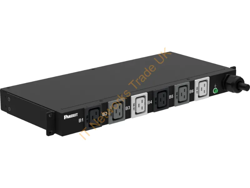 P06B04M - Panduit P06B04M Power Distribution Unit (Pdu) 6 Ac Outlet(S) Black