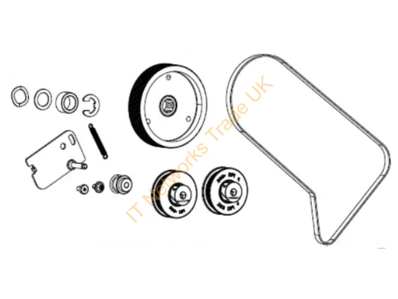 P1083347-019 - Zebra P1083347-019 Printer/Scanner Spare Part Gear Kit 1 Pc(S)