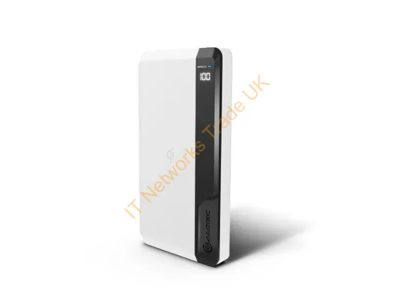 P10QC10P18-WH - ALOGIC P10QC10P18-WH power bank Lithium Polymer (LiPo) 10000 mAh Wireless charging Black, White