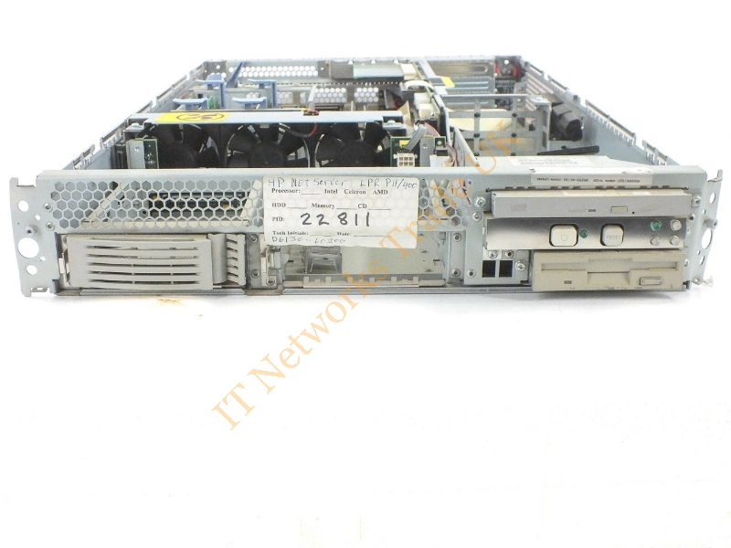 P1739AV HP Net Server LPr Intel -Pentium III 800MHz 128MB RAM 2U Rack-Mountable Server Server System