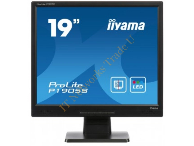 P1905S-B2 - iiyama ProLite P1905S-2 19" HD LED Matt Flat Black computer monitor