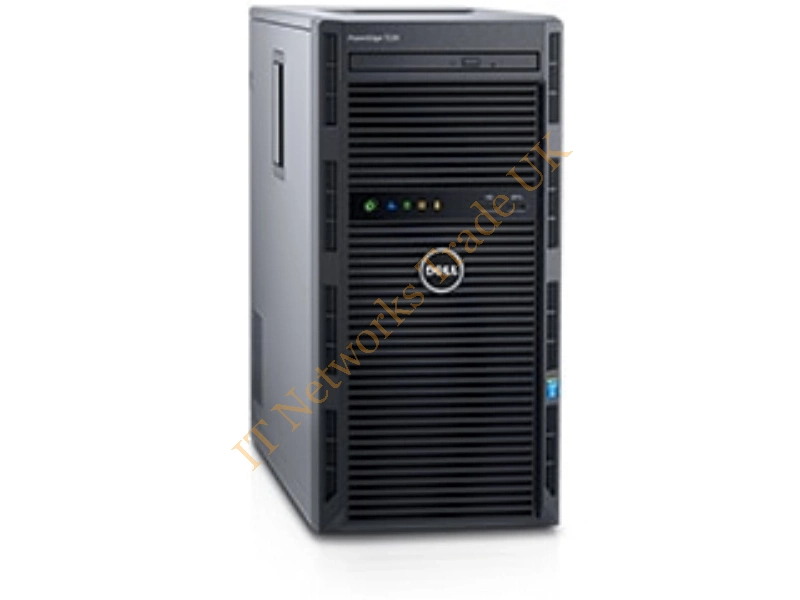 P1HWD Dell PowerEdge T130 Intel -Xeon E3-1240V6 Quad Core 3.7GHz CPU 8GB DDR4 SDRAM Matrox G200 16 MB 120/230V AC 290-Watts Power Supply Server System