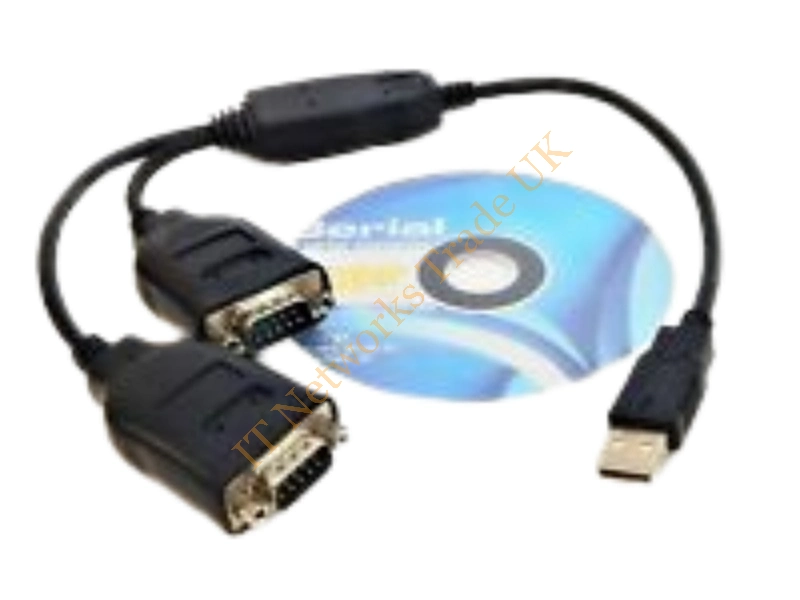 P1N43A HP DB9F to RJ45 Major Custom Dongle Cable Connector