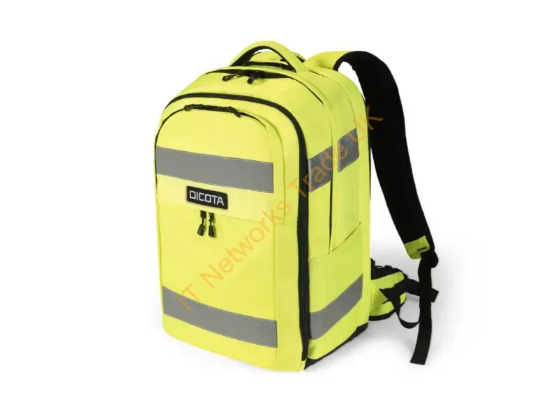 P20471-04-V2 - Dicota Backpack HI-VIS 32-38 Litre Yellow