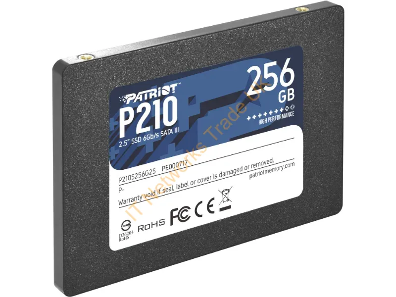 P210S256G25 - Patriot Memory P210 256 Gb 2.5" Serial Ata Iii