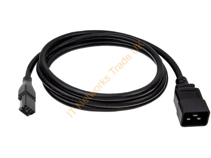 P24672-B21 - Hpe Sdg300 - C20 250V 16Amp Black 0.5M Jumper Cord
