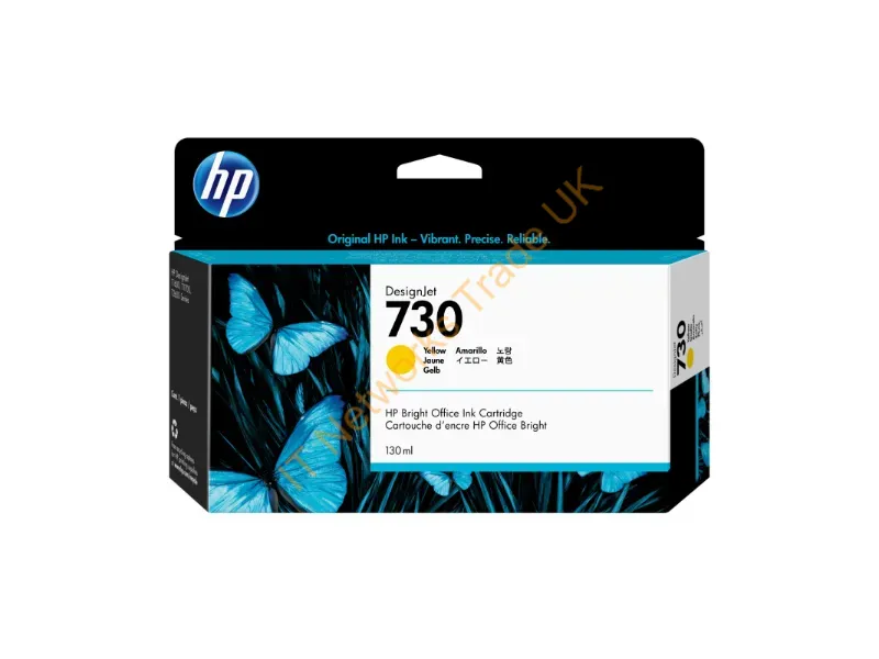 HP P2V64A (730) Ink cartridge yellow, 130ml Printer