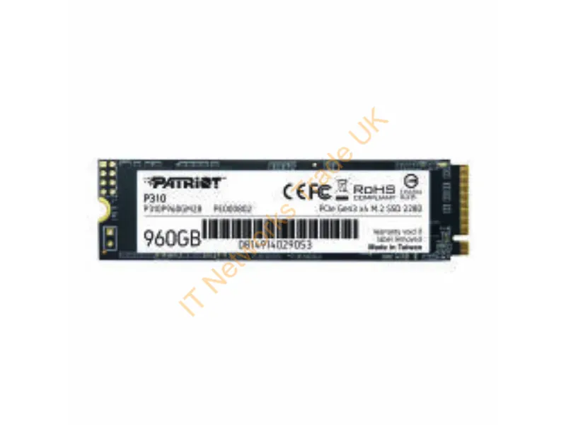 P310P960GM28 - Patriot Memory P310P960Gm28 Internal Solid State Drive 960 Gb M.2 Pci Express 4.0 Nvme