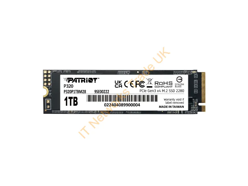 P320P1TBM28 - Patriot Memory P320 1 Tb M.2 Pci Express 3.0 Nvme