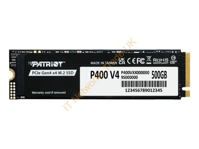 P400VP500GM28H - Patriot P400 V4 - SSD - 500 GB - PCIe 4.0 x4 (NVMe)