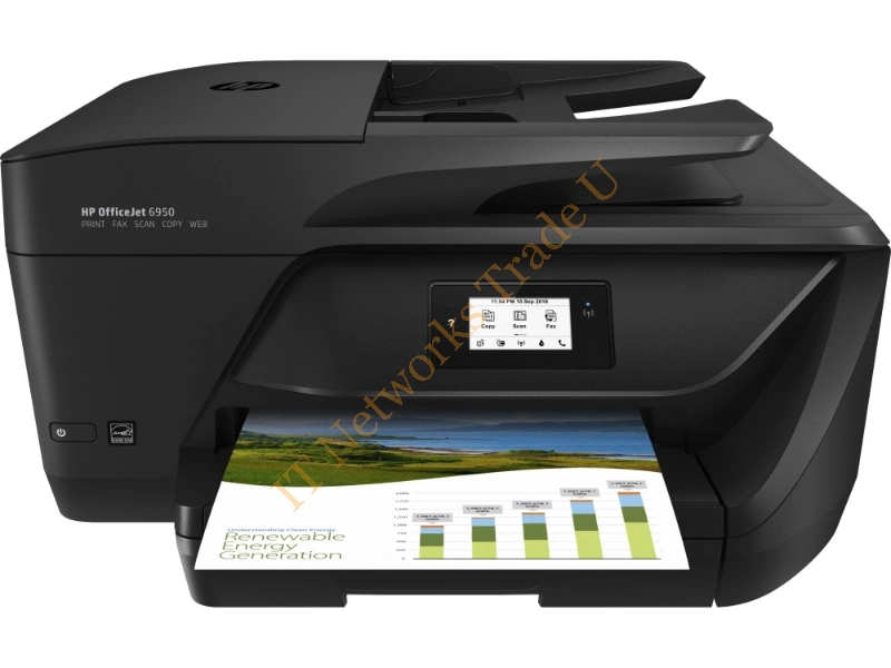 HP OfficeJet 6950 600 x 1200DPI Thermal Inkjet A4 16ppm Wi-Fi Multifunction Printers