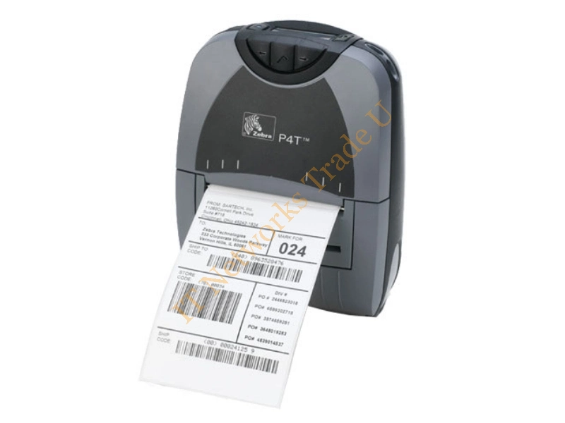 P4D-0UG1E000-00 - Zebra P4T Direct thermal / Thermal transfer Mobile printer 203 x 203DPI Printers