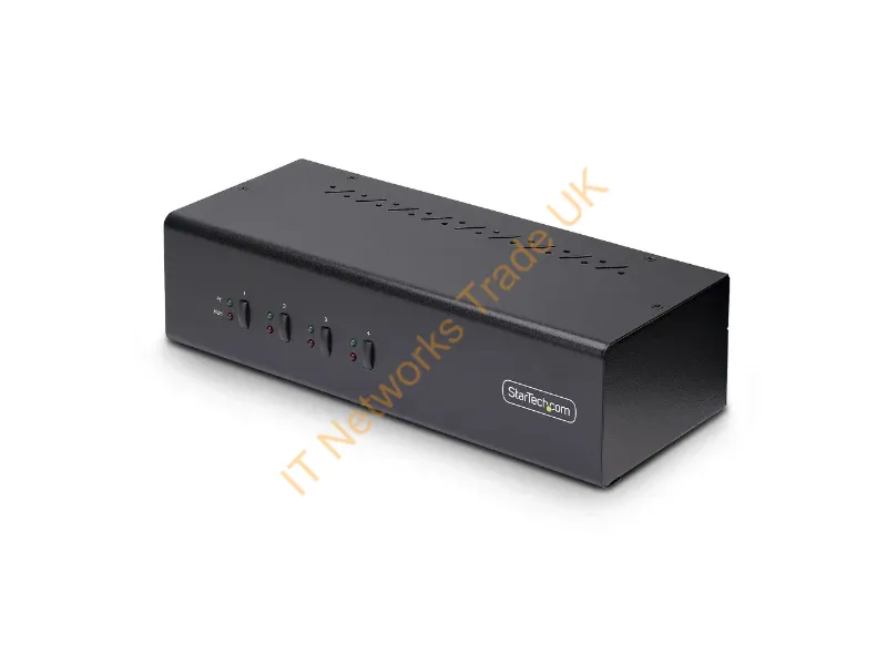 P4DD46A2-KVM-SWITCH - Startech.Com P4Dd46A2-Kvm-Switch Kvm Switch Black