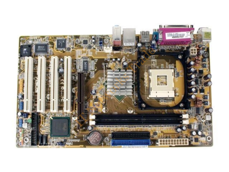 P4P800S-X ASUS Intel 848P / ICH5 DDR 2-Slot System Board Socket 478 Desktop Motherboard