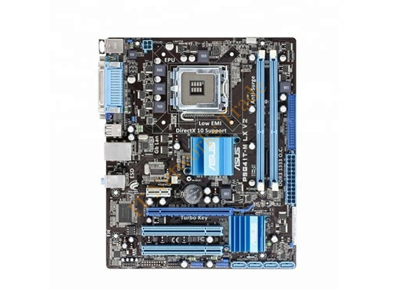 P5G41T-M ASUS Intel G41/ICH7 Chipset Core 2 Quad/ Core 2 Extreme/Core 2 Duo/ Pentium Dual-Core/ Celeron Dual-Core Processors Support Socket LGA775 mi Desktop Motherboard
