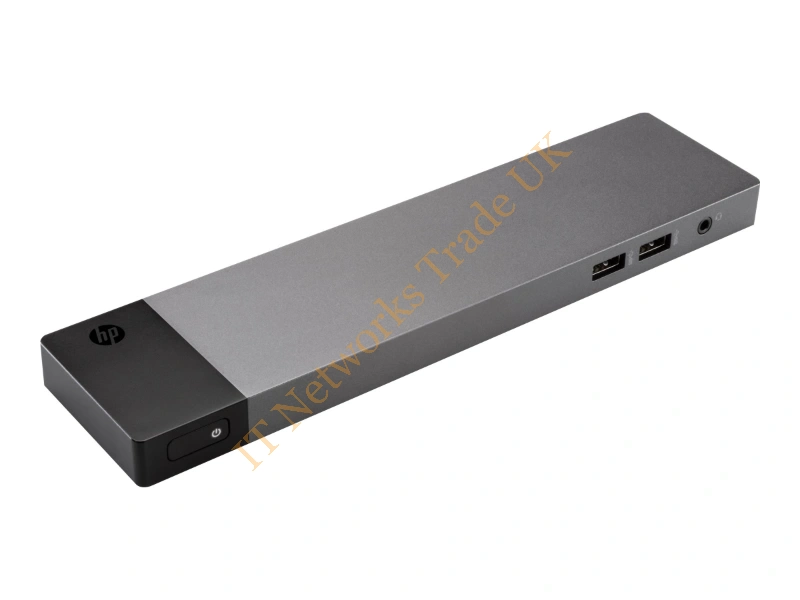 P5Q54UT#ABA HP 65-Watts Thunderbolt 3 Docking Station with 4x USB 3.0 / VGA and Ethernet Ports for Elite X2 1012 Laptop Accessory