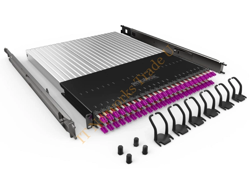 P60MMAOM41124E - PATCHBOX Plus+ OM4 LC-LC 1U Networking Accessory