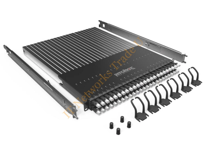 P60STPXC6XX24K - PATCHBOX Plus+ STP 1U Networking Accessory