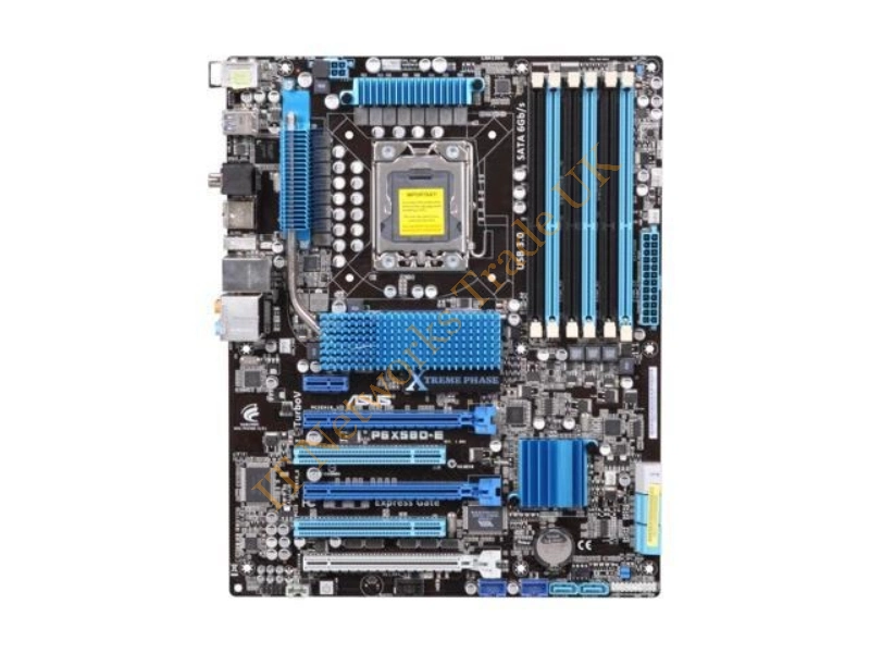 P6X58D-E ASUS Intel X58/ICH10R DDR3 6-Slot System Board Socket 1366 Server Motherboard