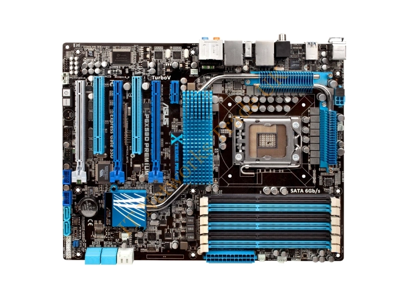 P6X58D ASUS Intel X58/ ICH10R Chipset DDR3 6x DIMM 6x System Board Motherboard Socket LGA 1366