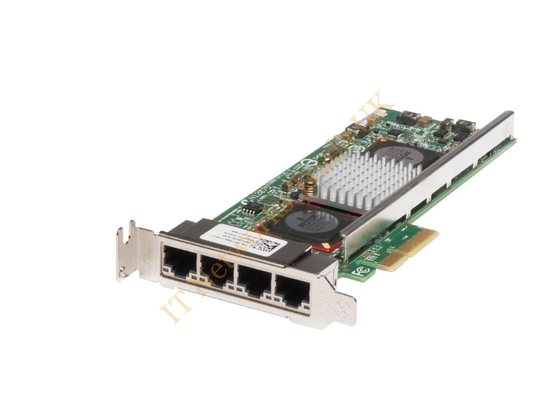 P736R Dell Broadcom Quad Port PCI-Express NIC Low Profile Network Card