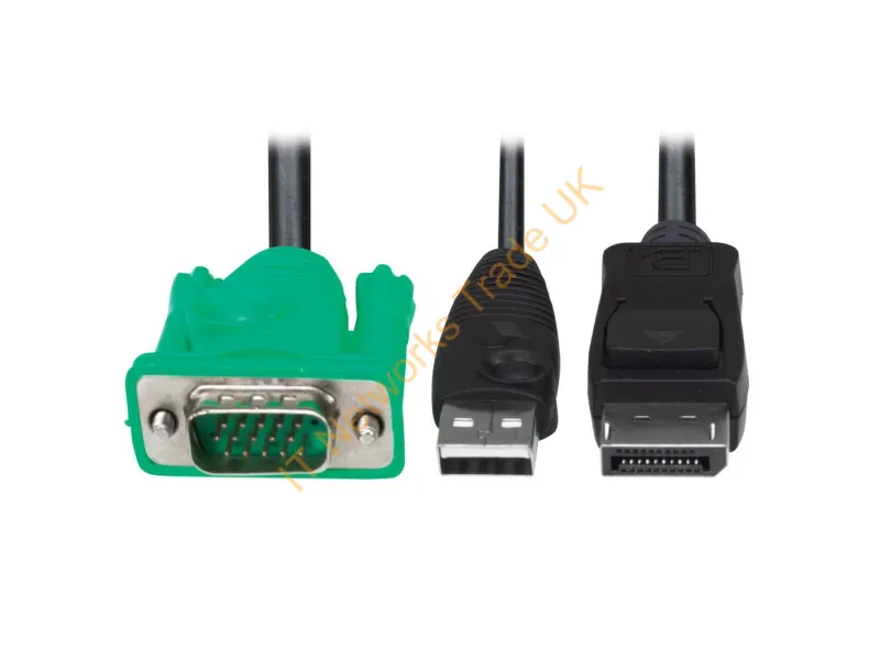 P778-006-DP - Tripp Lite P778-006-Dp Kvm Cable Black, Green 72" (1.83 M)