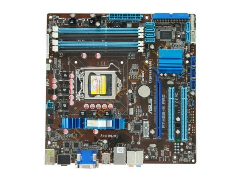 P7H55-MPRO ASUS P7H55-M PRO- Motherboard Intel H55 Express LGA-1156 DDR3
