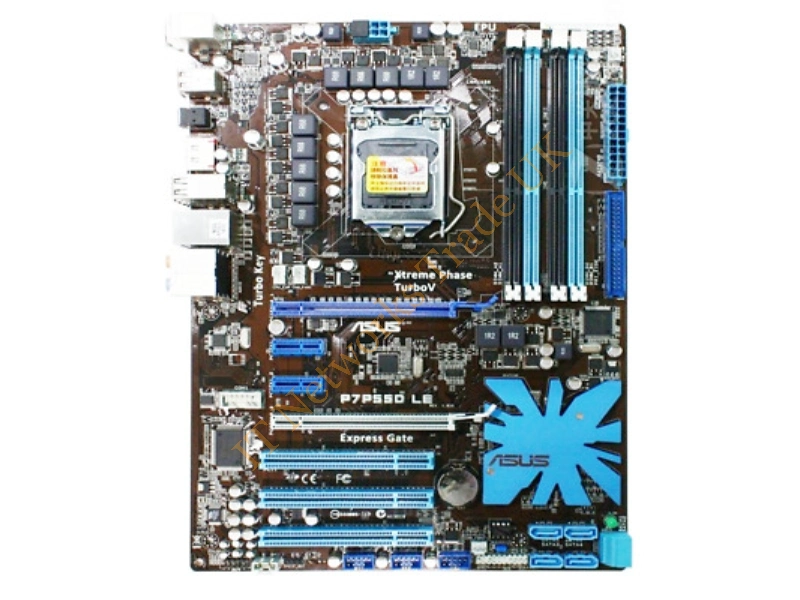 P7P55DPREMIUM ASUS P7P55D Premium Socket 1156/ Intel P55/ DDR3/ Quad CrossFireX & Quad SLI/ A&2GbE/ ATX Motherboar.- Motherboard