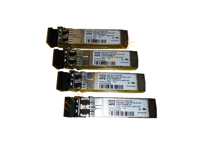 P88921-B25 - HPE MSA 25Gb SFP28 Short Range 4-pack iSCSI Transceiver Bundle