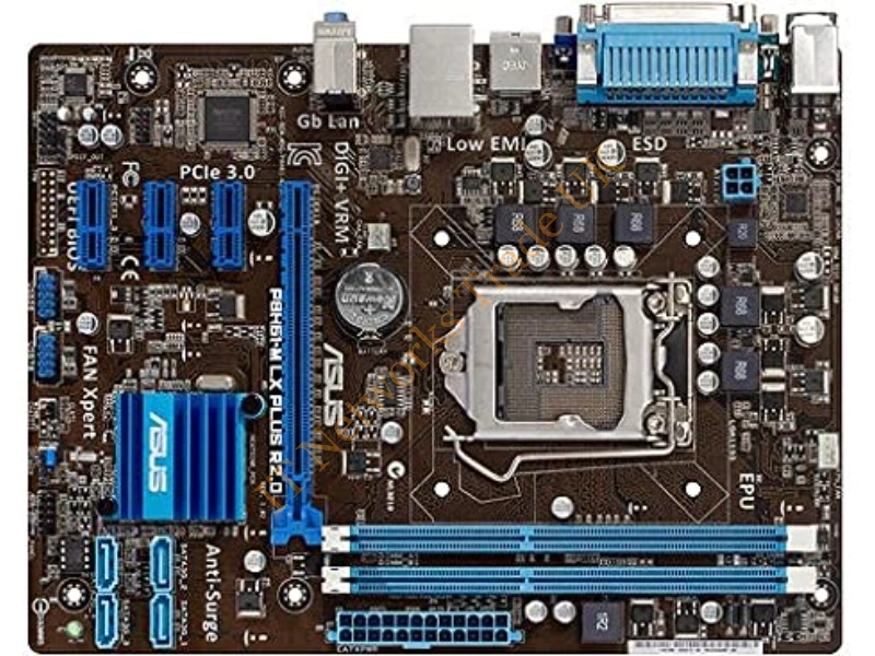 P8H61-MLXPLUS ASUS P8H61-M LX Plus (Rev 3.0) LGA 1155 Intel H61 Micro ATX- Motherboard