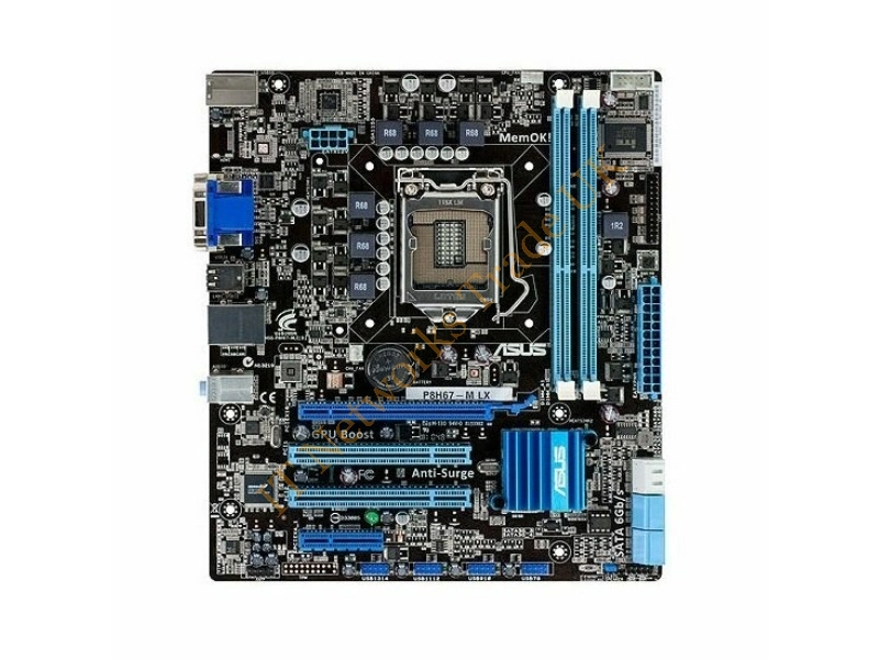 P8H67-MLX ASUS P8H67-M LX- Motherboard Socket LGA 1155 DDR3 Intel H67 Micro ATX