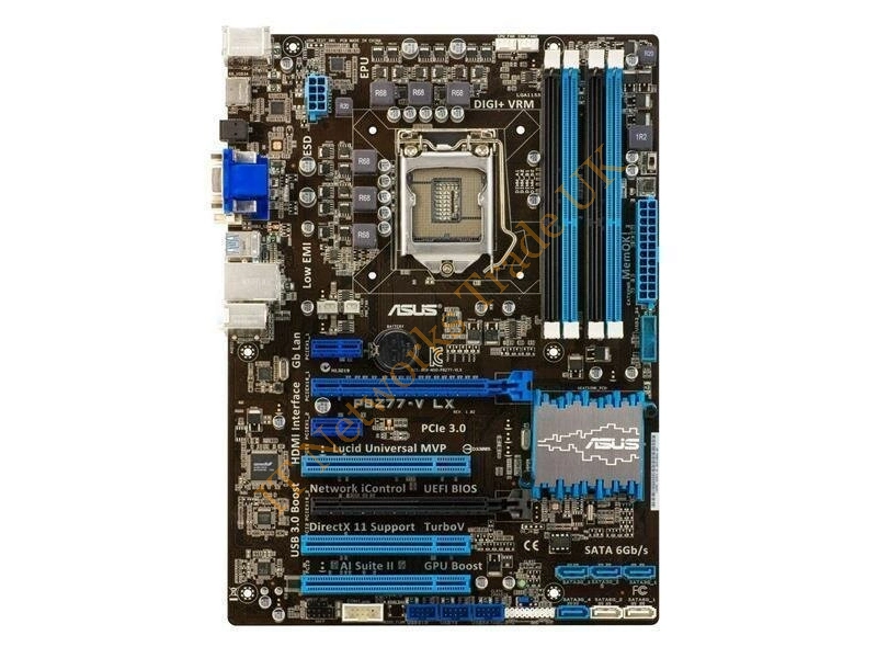 P8Z77-V ASUS LGA 1155 Intel Z77 HDMI SATA 6Gb/s USB 3.0 ATX Intel Motherboard