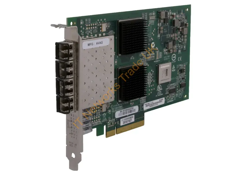 P9D91A HP StoreFabric 84Q Quad-Port Fibre Channel 8Gb/s Host Bus Adapter Fiber Channel Controller