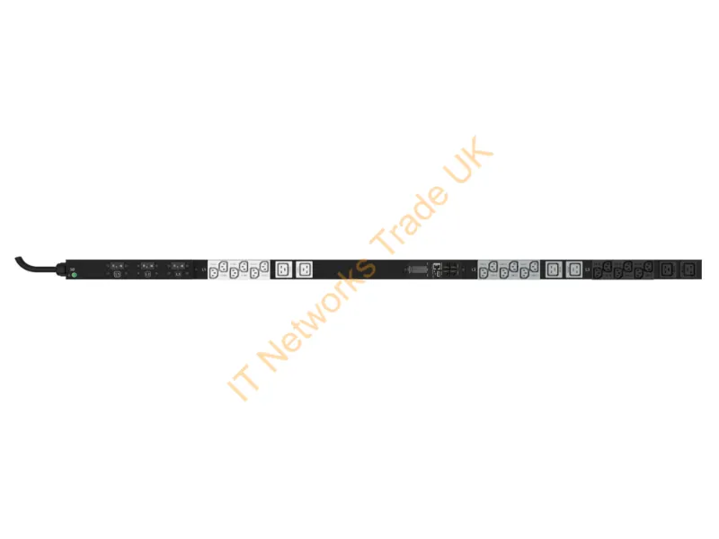 P9R58A HP 8.6kVA 24A 208V 18 C13 and 6 C19 Outlets G2 Metered 3Ph Power Distribution Unit