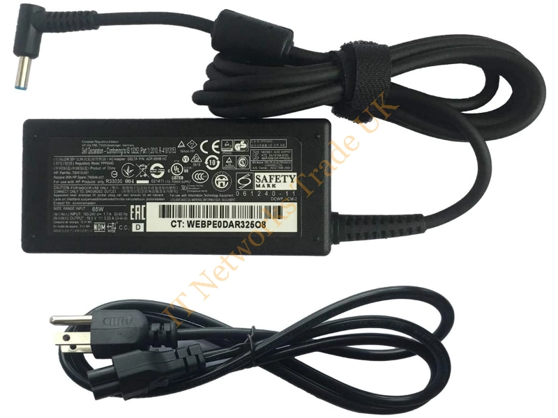 PA-1650-32HK HP 65-Watts AC Adapter for Laptop Power Adapter