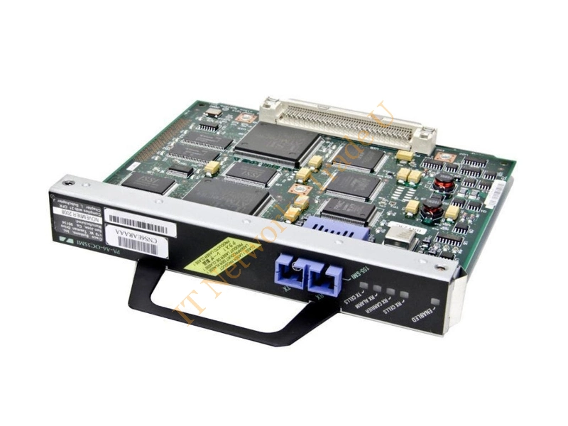 PA-A6-OC3MM-RF Cisco Reman 1Pt Enh Atm Oc3C/Stm1 Mm Pt Adpt Network Module