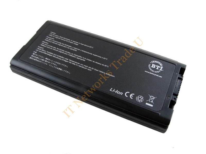 PA-CF52 - BTI PA-CF52 Lithium-Ion (Li-Ion) 7800mAh 11.1V rechargeable battery Cable