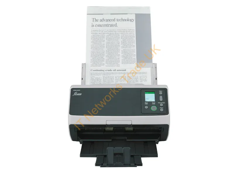 PA03810-B001 - Ricoh fi-8190 ADF + Manual feed scanner 600 x 600 DPI A4 Black, Grey
