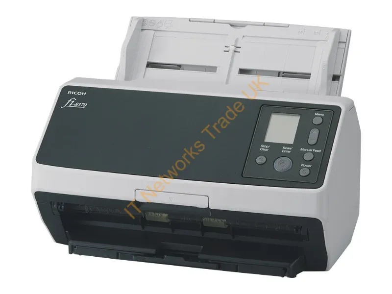 PA03810-B051 - Ricoh fi-8170 ADF + Manual feed scanner 600 x 600 DPI A4 Black, Grey