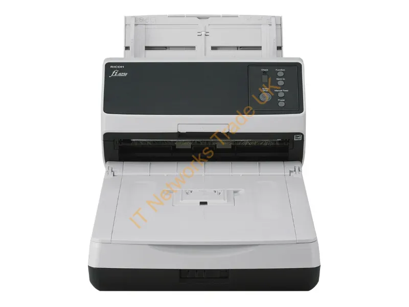 PA03810-B601 - Ricoh fi-8250 ADF + Manual feed scanner 600 x 600 DPI A4 Black, Grey
