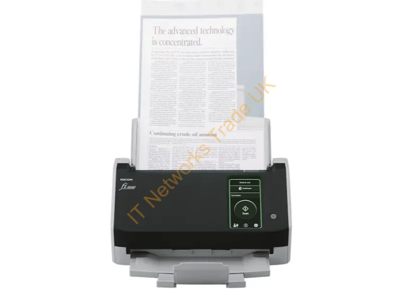 PA03836-B001 - Ricoh fi-8040 ADF + Manual feed scanner 600 x 600 DPI A4 Black, Grey