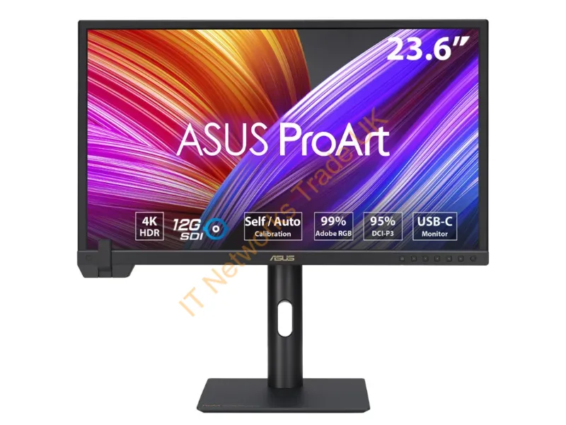 PA24US - Asus Proart Pa24Us Computer Monitor 23.6" 3840 X 2160 Pixels 4K Ultra Hd Lcd Black