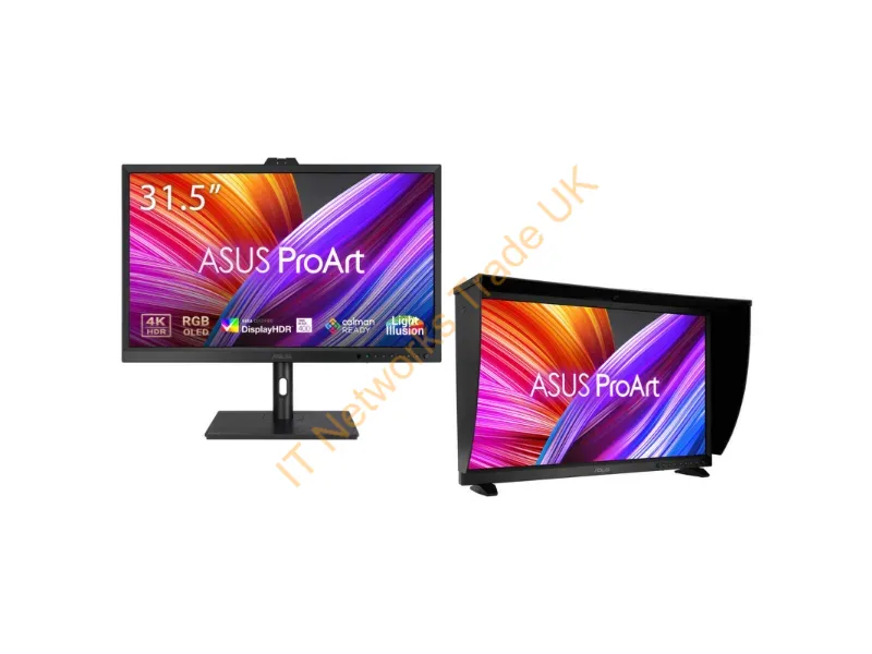 PA32DC - Asus Proart Oled Pa32Dc Computer Monitor 31.5" 3840 X 2160 Pixels 4K Ultra Hd Black