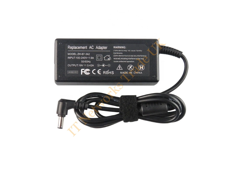 PA3467U-1ACA Toshiba 65 Watt AC Adapter for Notebooks 65W Power Adapter