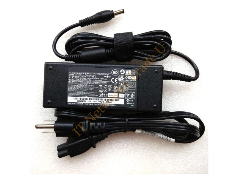 PA3468U-1ACA Toshiba 75 Watt Universal AC Adapter for Notebooks 75W Power Adapter