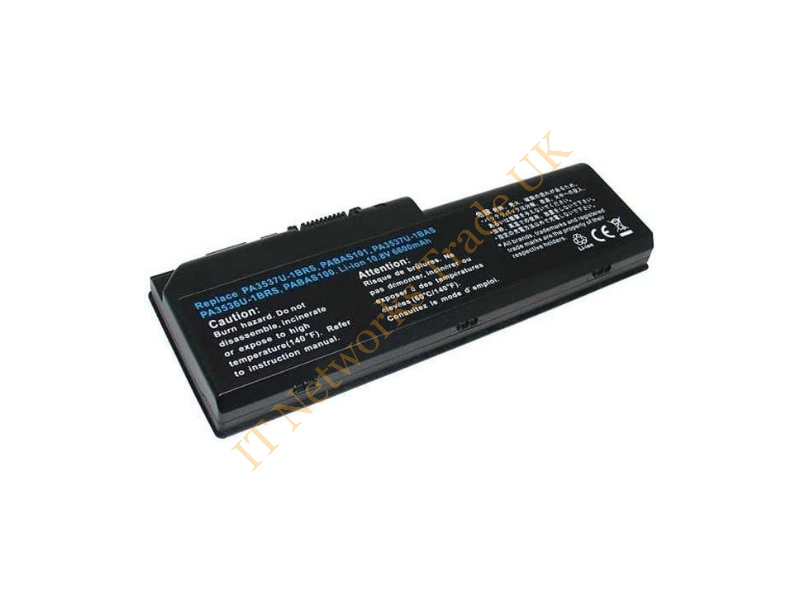 PA3537U-1BRS Toshiba Lithium Ion 9-Cell Notebook Battery Lithium Ion (Li-Ion) 10.8V DC Laptop Battery