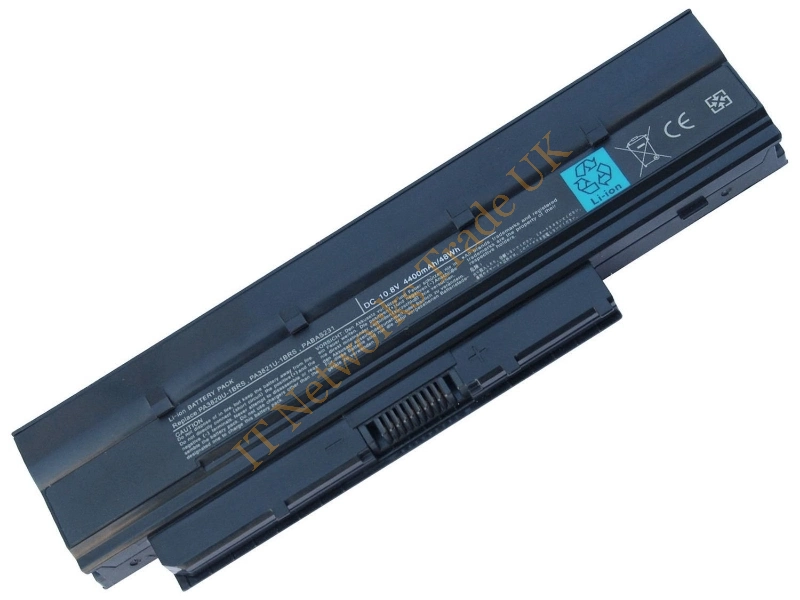 PA3821U-1BRS Toshiba Notebook Battery Lithium Ion (Li-Ion) 10.8 V DC Laptop Battery